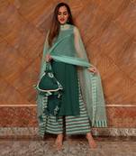 Siya Dark Green Kurta Set