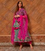 Multicolor Surangi Kalidar Anarkali Set