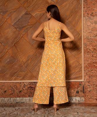 Ruhani Mustard Kurta Set 4