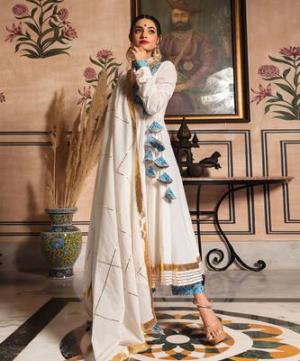 Mogra White Angrakha Set 3