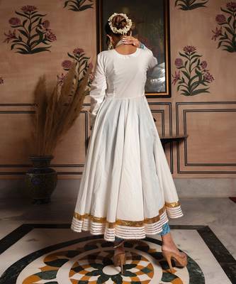 Mogra White Angrakha Set 4