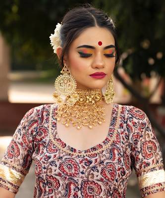 Maroon Gulbagh Anarkali Set 3
