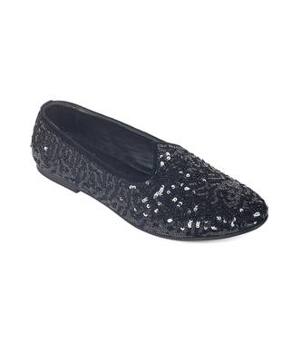 Black Glamorous Sequin Juttis 2