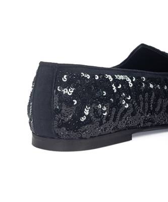Black Glamorous Sequin Juttis 4
