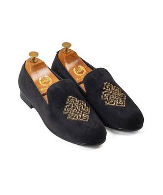 Black Celtic Slipons 1
