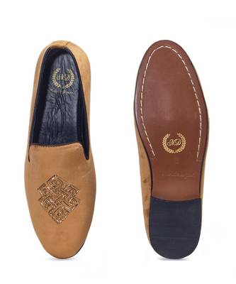 Tan Celtic Slipons 3