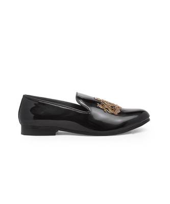 Patent Black Royal Seal Patent Slipons 2