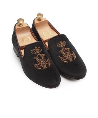 Black Imperial Slipons 1