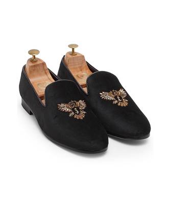 Black Falcon Slipons 1