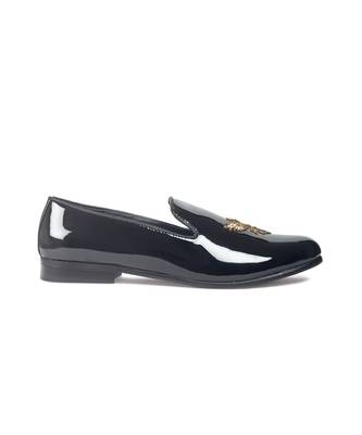 Black Falcon Patent Slipons 2