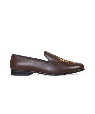Brown Royal Bee Slipons 2