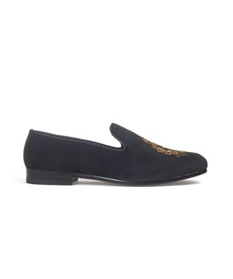 Black Royal Bee Slipons 2