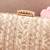 Cream Mirai Embroidered Clutch