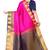 PINK KANJIVARAM STYLE SAREE
