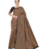 Tavas Women'S Fashionable Faux Banarasi Silk Jacquard Saree With Blouse Piece
