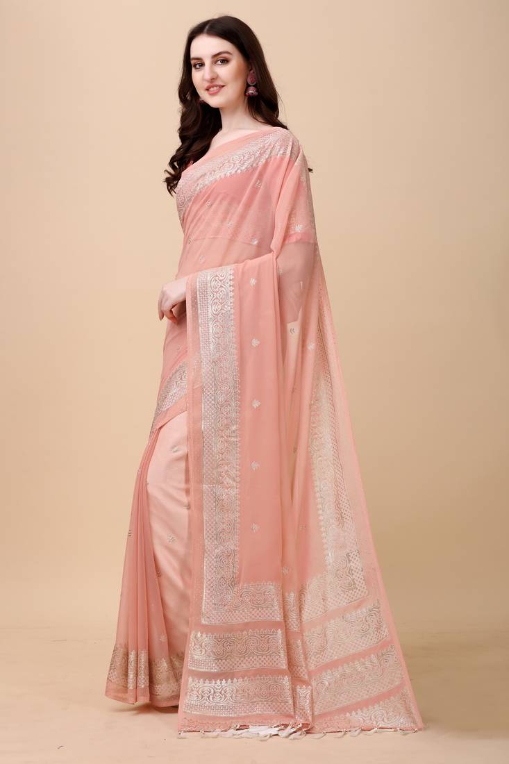 PITCH GORGEOUS SILK SAREE 
