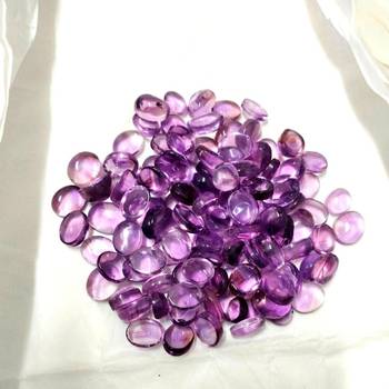 Natural Amethyst at Wholesale Rate 8.25 Ratti 7.5 Carat Cabochon Oval Shape जामुनिया Loose Gemstone Astrology Purpose 3