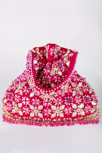 Rani Pink Ziva Potli Bag