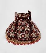 Red Ziva Potli Bag
