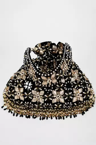 Black Ziva Potli Bag