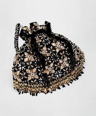 Black Ziva Potli Bag 5