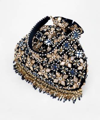 Navy Blue Ziva Potli Bag 3