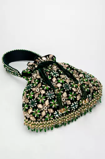 Green Ziva Potli Bag