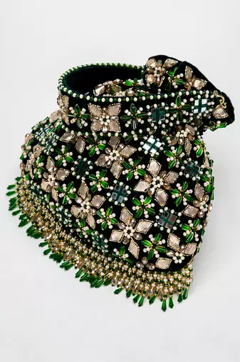 Green Ziva Potli Bag