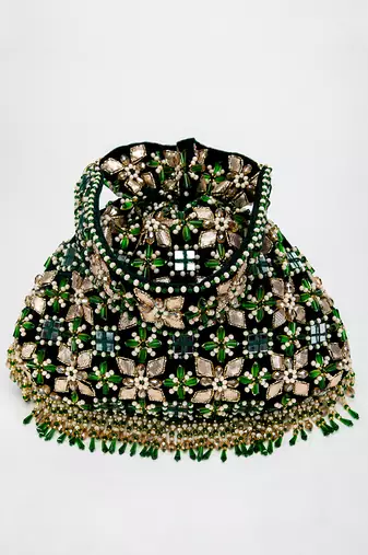 Green Ziva Potli Bag