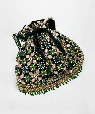 Green Ziva Potli Bag 5