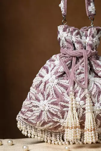 Lavender Amora Potli Bag