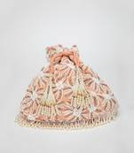 Peach Amora Potli Bag