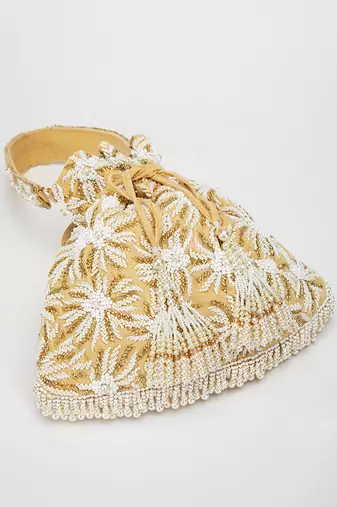 Gold Amora Potli Bag