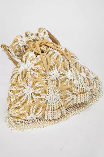 Gold Amora Potli Bag