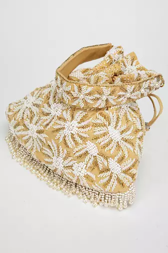 Gold Amora Potli Bag