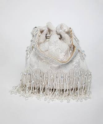 White Suraya Potli Bag 1