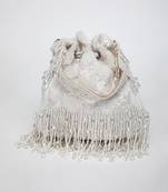White Suraya Potli Bag