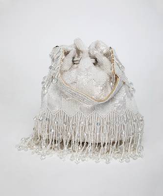 White Suraya Potli Bag 5