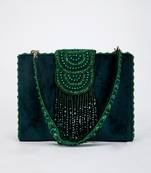 Green Erisha Clutch