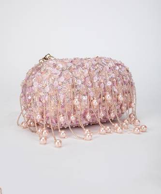 Rose Gold Aria Clutch 2