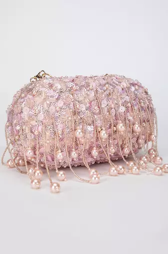 Rose Gold Aria Clutch
