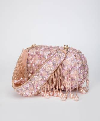 Rose Gold Aria Clutch 4