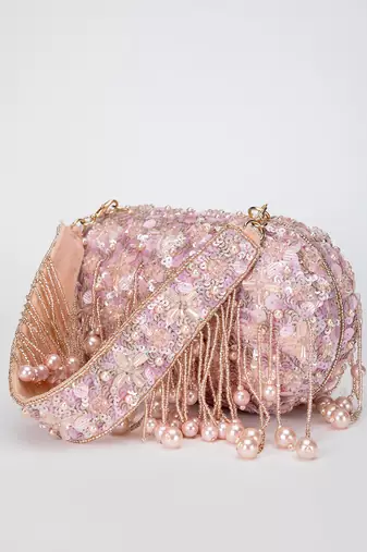 Rose Gold Aria Clutch
