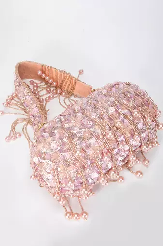 Rose Gold Aria Clutch