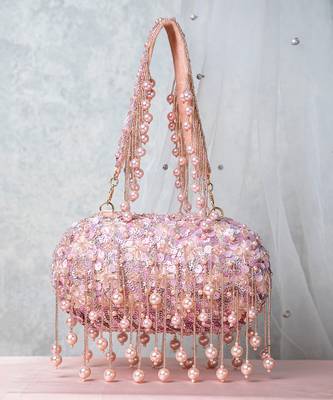 Rose Gold Aria Clutch 6
