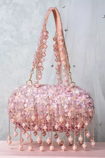 Rose Gold Aria Clutch