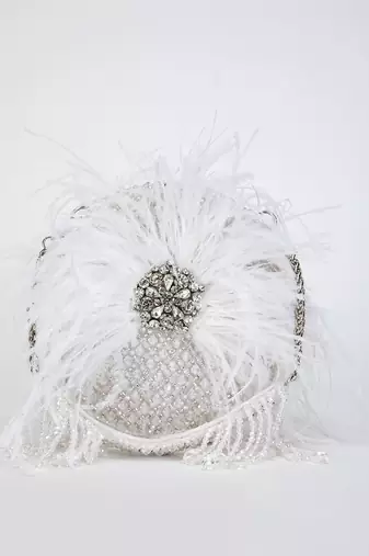 White Alani Clutch