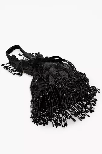 Black Suraya Potli Bag
