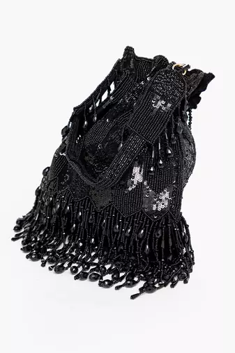 Black Suraya Potli Bag
