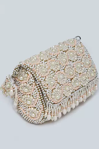 Off White Kerani Clutch